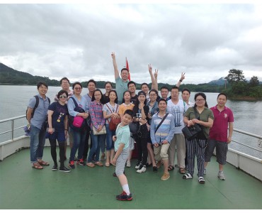 亿威航电千岛湖旅游圆满成功